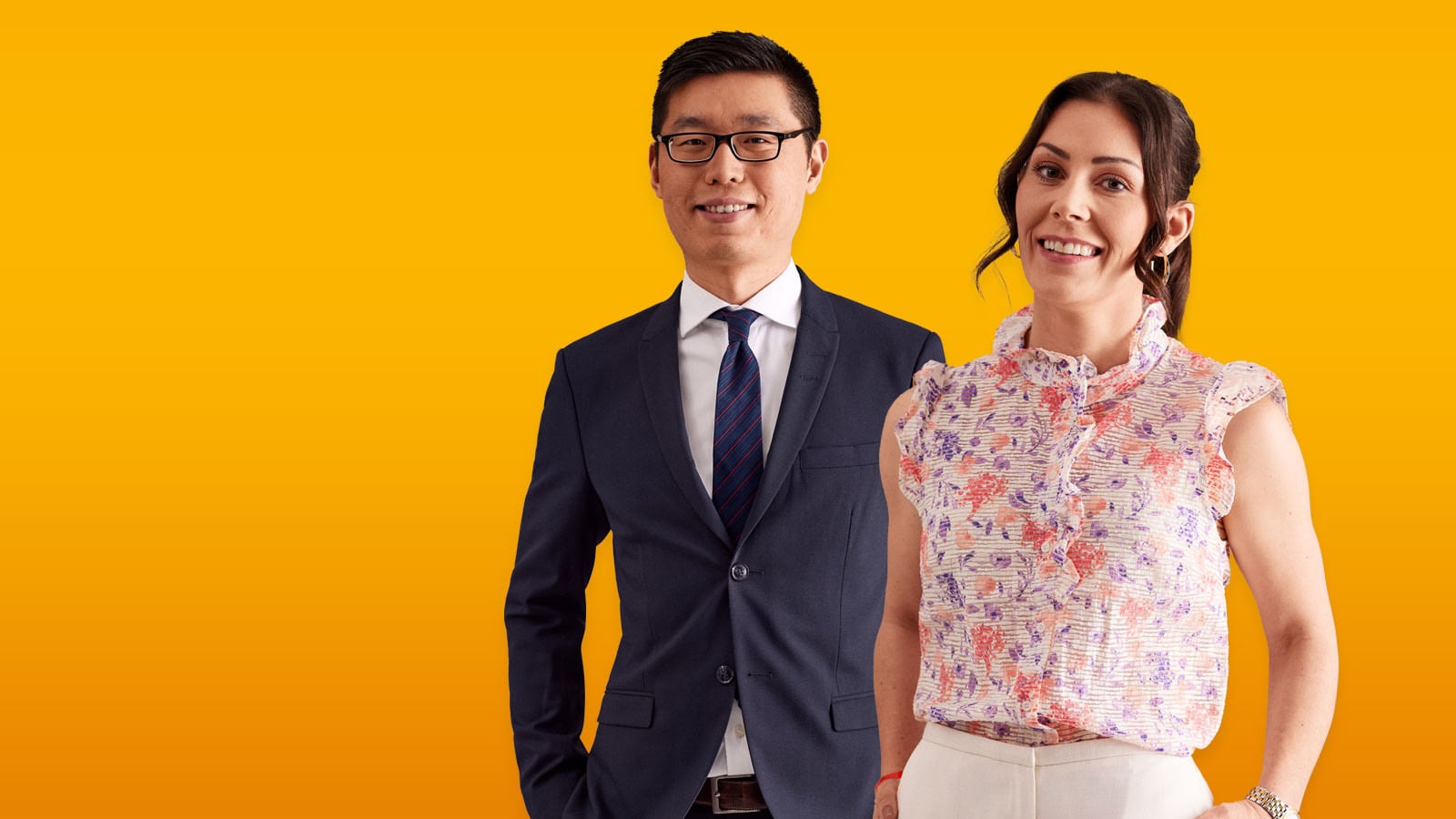 Xiuming Liu och Agneta Zelmin, PwC.