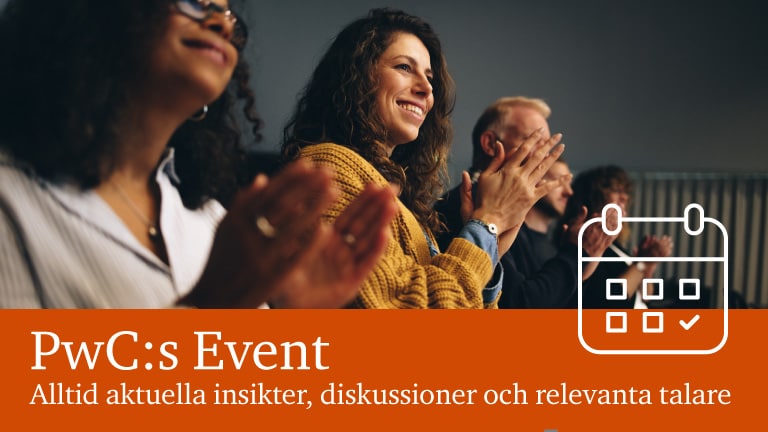 banner för PwC:s kalender